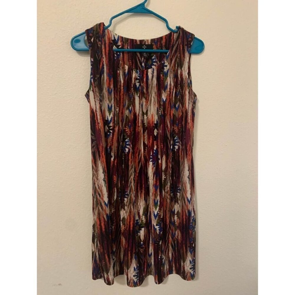 Ronni Nicole Long Tank Top Womens Size 6P Petite Business Casual K7